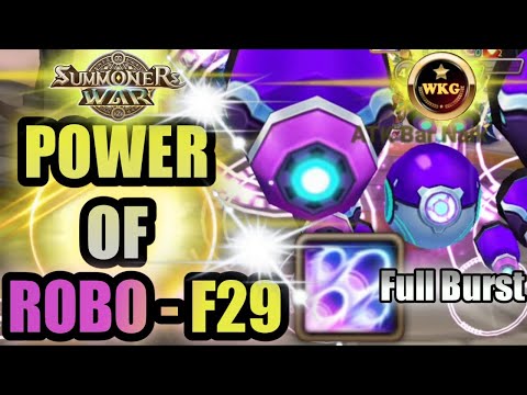 THE GREAT POWER OF ROBO - F29 - Summoners War