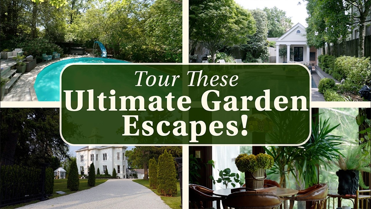 BINGE‑WATCH: Homes With Dreamy Outdoor Oases!