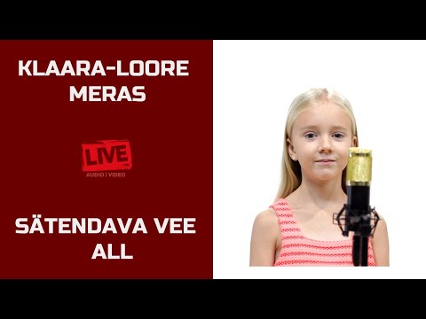 Klaara Loore Meras - Sätendava vee all