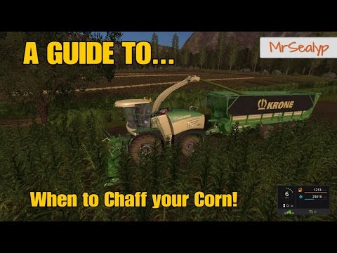 Farming Simulator 17 PS4: A Guide to... When to Chaff your Corn!