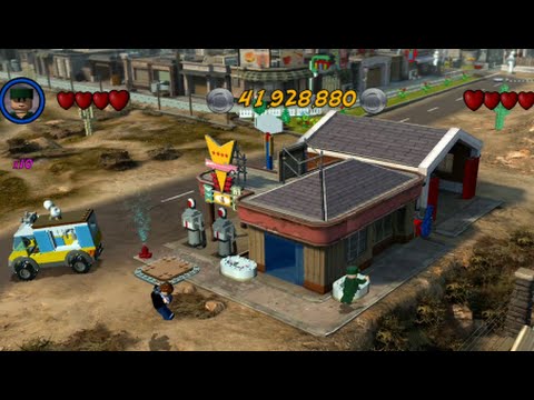 LEGO Indiana Jones 2 100% Walkthrough Part 14 - All Treasure Levels - Kingdom of the Crystal Skull 1