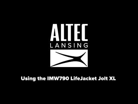 Using the LifeJacket XL Jolt Bluetooth Speaker Part 2 - Bluetooth, NFC and House Party Pairing