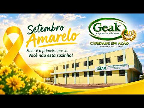 💛 SETEMBRO AMARELO — FALAR É O PRIMEIRO PASSO