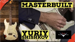 Video thumbnail for Fender Custom Masterbuilt Yuriy Shishkov 1960 Heavy Relic Stratocaster Olympic White:Three Tone Sunb by Casino Guitars