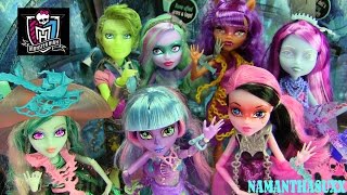 MONSTER HIGH HAUNTED DOLLS COLLECTION REVIEW VIDEO!!! :D