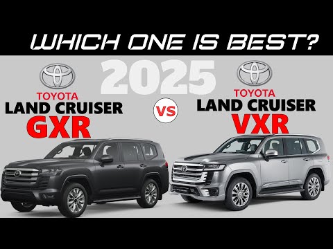 2025 Toyota Land Cruiser GXR vs 2025 Toyota Land Cruiser VXR | All new Land Cruiser GXR vs VXR