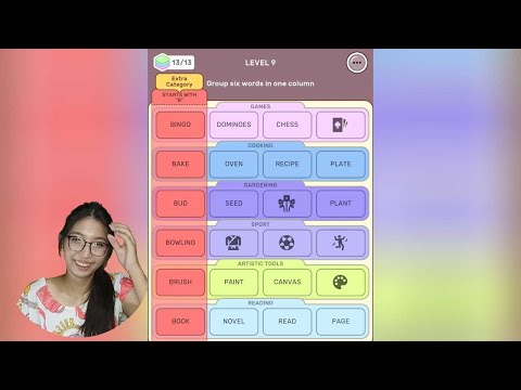 Connect Word Association Game Gameplay - YouTube