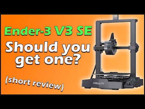 Should you get an ENDER-3 V3 SE? --- Quick Review