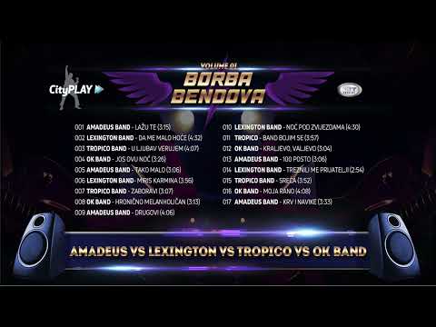 🎶  AMADEUS vs LEXINGTON vs TROPICO vs OK BAND // BORBA BENDOVA BR#1  🎶