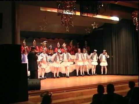 Prunksitzung KCV Ronshausen 14.02.2009: KCV-Männerballett - Griechischer Tanz