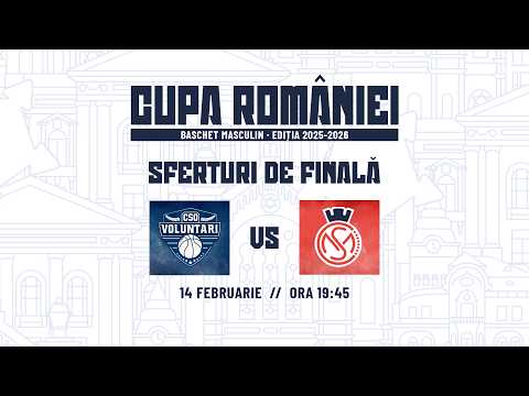 Final 8 - Cupa României Baschet Masculin 25/26 - CSO Voluntari vs CSM CSU Raiffeisen Oradea