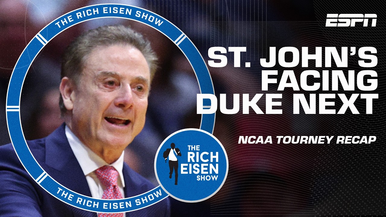 THE ULTIMATE ROCK FIGHT 🍿 St. John's vs. Duke & more Sweet 16 matchup previews | The Rich Eisen Show