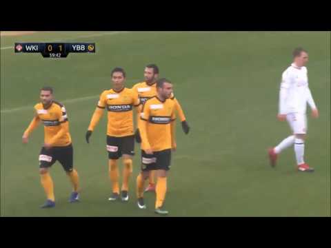 Highlights vom Testspiel YB - Würzburger Kickers (2:0), 18.01.2017