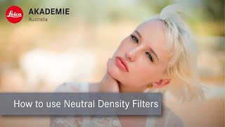 How to use Neutral Density Filters to change your exposures for creative effect.