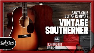 Video thumbnail for Santa Cruz Guitar Co - Vintage Southerner | 4K Video by Heartbreaker Guitars