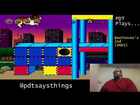 PDT Plays... Beethoven's 2nd (SNES) | PDT the Geeky