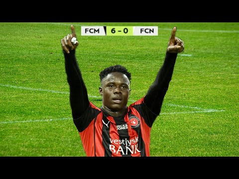 Franculino Dju DESTROYS FC Nordsjælland! ⚽⚽🔥 | All Touches | 6–0 Masterclass