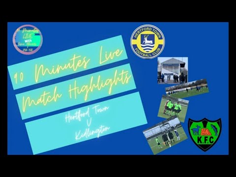 Match highlights of the NON LEAGUE game between HERTFORD TOWN FC and KIDLINGTON FC on 19-2-22