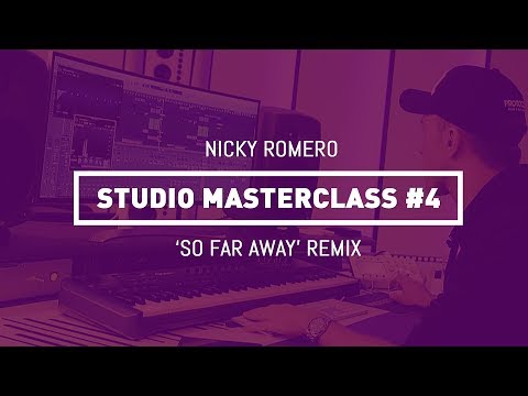Nicky Romero - Studio Masterclass #04 - Martin Garrix & David Guetta  - So Far Away Remix