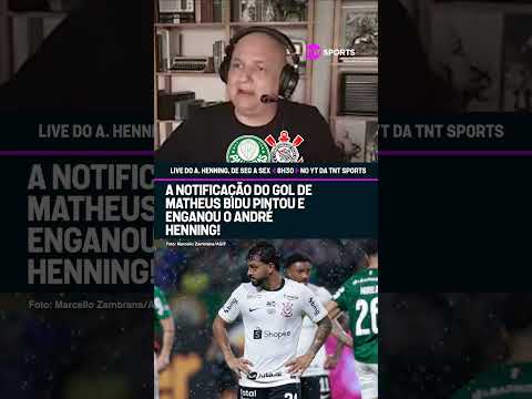 NOSSO ANDRÉ HENNING FOI ENGANADO PELA NOTIFICAÇÃO NO DÉRBI KKKKKKKKKKKKKK #shorts