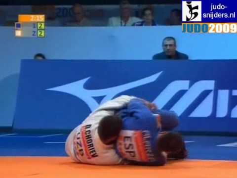 Judo 2009 Rotterdam: David Alarza (ESP) - Dilshod Choriev (UZB) [-90kg] bronze.