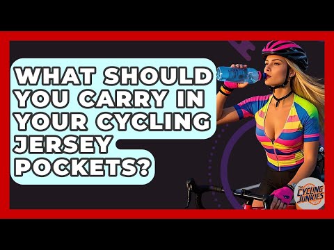 What Should You Carry In Your Cycling Jersey Pockets? - The Cycling Junkies
