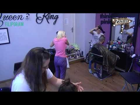 Filip & Sara u frizerskom salonu /reality show / Filip Đukić