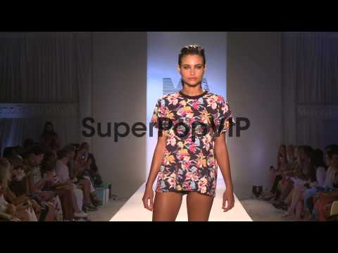 Models walk the runway during Minimale Animale - Mercedes...