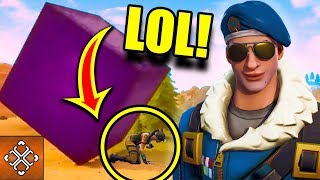 FUNNIEST FORTNITE FAILS And EPIC WINS - Crushed By Fortnite Cube