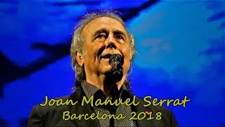 Joan Manuel Serrat, Barquito de papel, Barcelona 21-12-2018