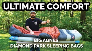 The Most Comfortable Sleeping Bag | Big Agnes Diamond Park | Motorcycle Camping Gear