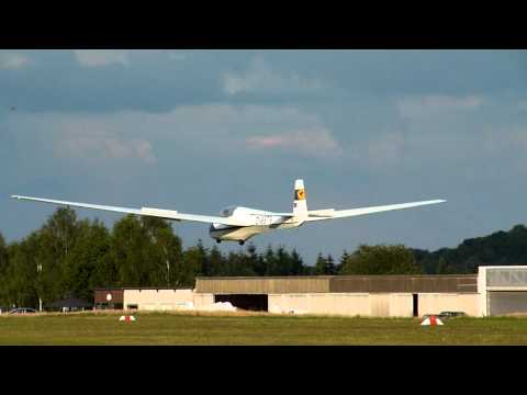 Segelflug A-Prüfung Landung