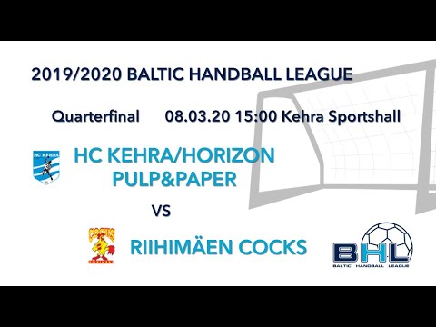 BHL 2020: HC Kehra/Horizon Pulp&Paper - Riihimäen Cocks
