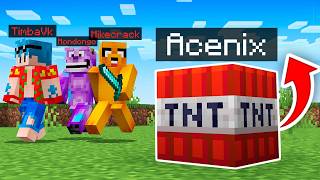 Minecraft: BLOQUE vs 3 ASESINOS 😱🔪 MINECRAFT SPEEDRUN