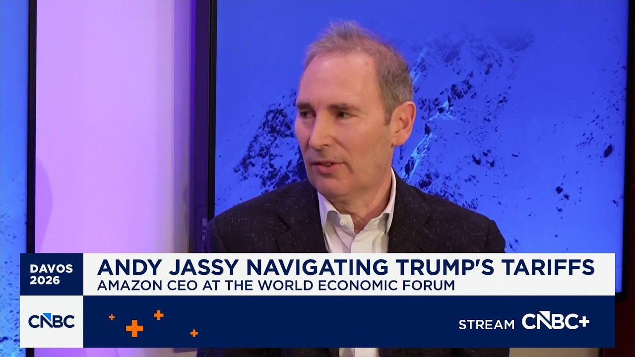 Amazon CEO Andy Jassy: Consumers are trying trade down in price wherever they can - YouTube