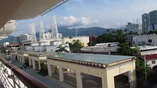 Ruby princess ship leaving Puerto Vallarta, Jalisco, Mexico 18 With Parrot sounds
