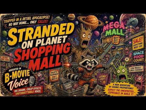 Voiceovers YouTube video thumbnail - Rocket & Groot B-Movie Voice