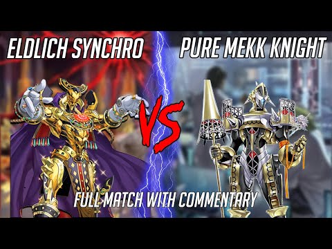Yu-Gi-Oh! Pure Mekk Knight Vs Eldlich Synchron - Live Testing Match (June 2020)