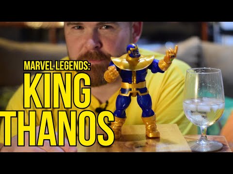 Marvel Legends Thanos Deluxe King Thanos Hasbro Action Figure Review