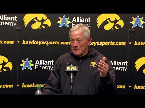 Kirk Ferentz Post Game Press Conference 10/25
