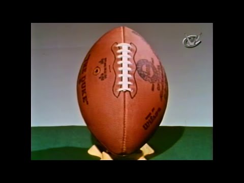 This Is A Football (John Facenda, 1967) - Enhanced - 1080p/60fps