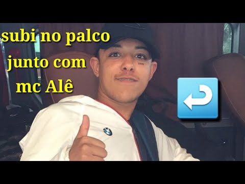 Vlog no show do mc Alê (( subi no palco junto com  ele ))
