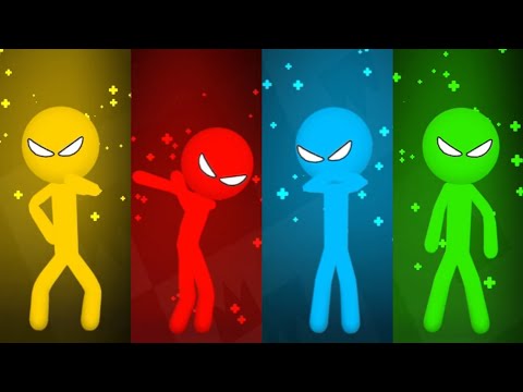 The Stickman MINIGAMES | Gameplay - Stickman Party 1 2 3 4 Player