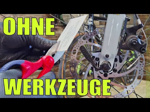 2 Methoden zu Schleifende Scheibenbremsen ohne Werkzeuge einstellen.