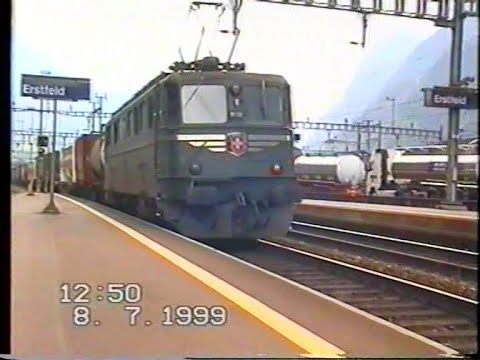 Gotthard Rampe Nord in Erstfeld SBB