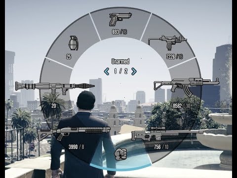 Gtav Ambience – Weapon Switch Wheel