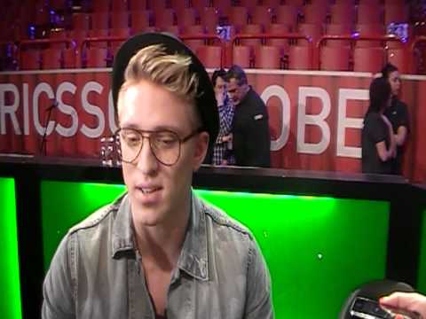 Danny Saucedo Interview after Melodifestivalen Stockholm