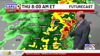 Cold front overnight brings storms, cooler temperatures