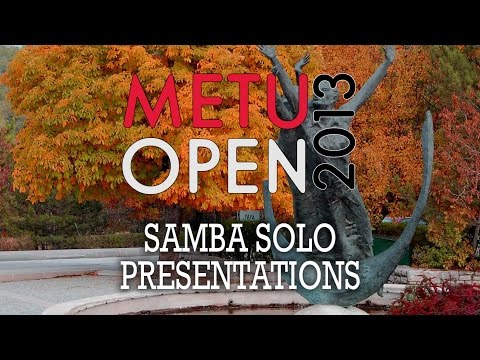 METU OPEN 2013 WDSF World Open LA | Samba Solo | Fedor Polyanskiy - Dina Akhmetgareeva