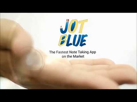 JotBlue Fast Note Taking video